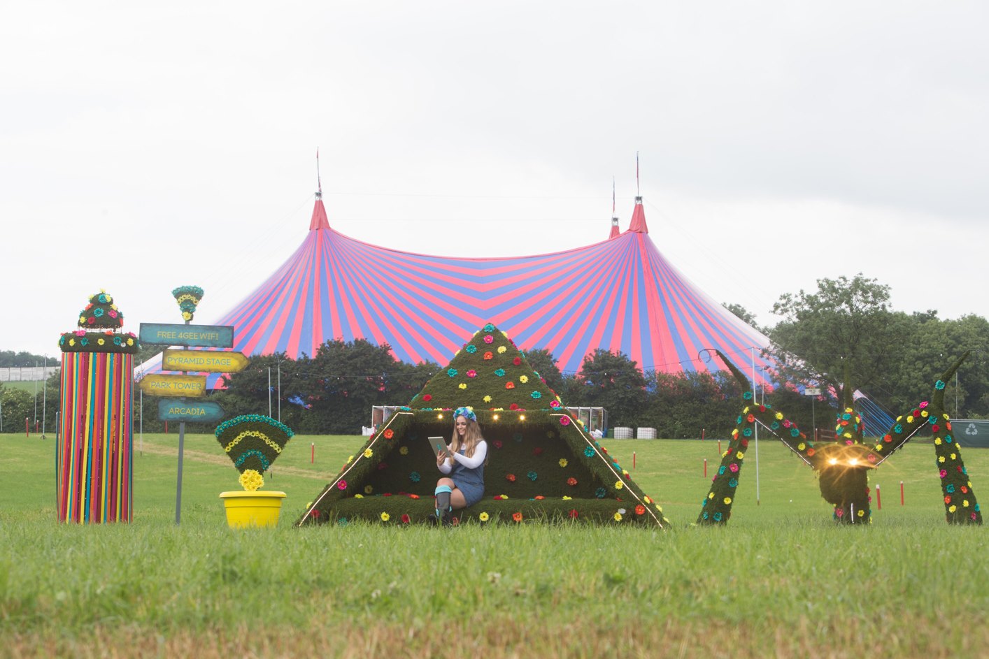Glastonbury Festival Floral Styling Project